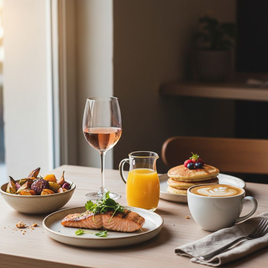 Restaurants and cafes along St-Joseph Boulevard in Orleans