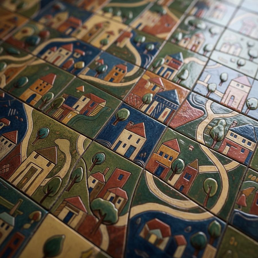 Tree-lined residential street in Orleans