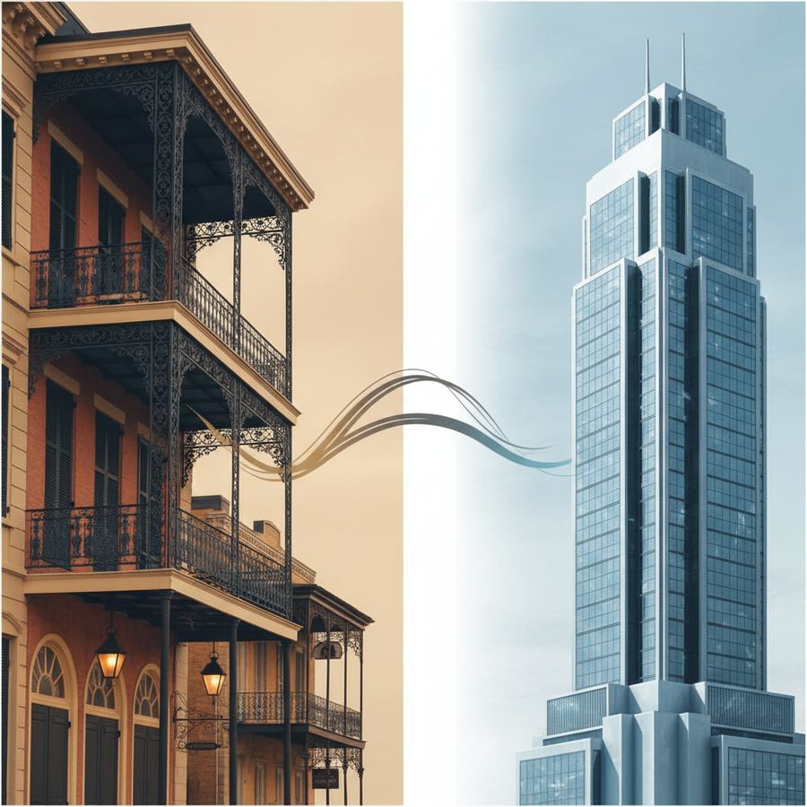Map comparing Orleans and Kanata in Ottawa