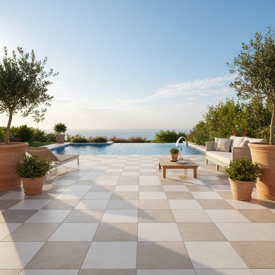 Summer patio dining in Orleans