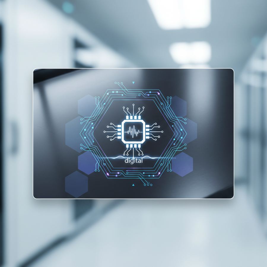 Tech professional working at an Orleans co-working space